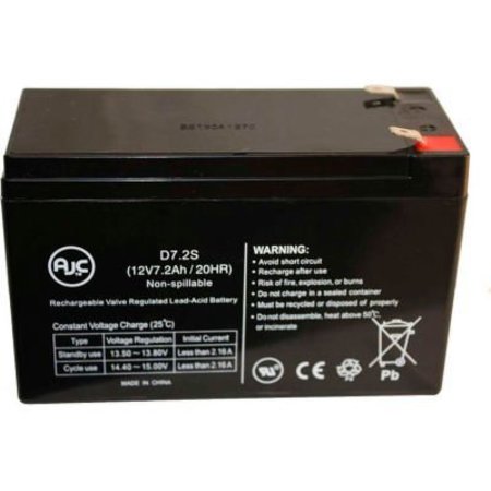 BATTERY CLERK AJC®  Leoch LP12-7 12V 7Ah Sealed Lead Acid Battery AJC-D7S-S-1-159111